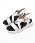 【リーガル フットコミュニティ/REGAL FOOT COMMUNITY】の【アールドット】S13C 厚底ウエッジサンダル サンダル シルバー|ID: prp329100004525808 ipo3291000000032730797