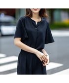 【エニィ スィス/any SiS】の【接触冷感・吸水速乾・UVカット】サラキレイ スキッパー ブラウス 人気、トレンドファッション・服の通販 founy(ファニー) ファッション Fashion レディースファッション Fashion for Women トップス・カットソー Cut & Sew Tops シャツ・ブラウス・オフィスカジュアル Elegant Blouses & Button-Ups 春 Spring 吸水 Absorbent, Quick-Dry スキッパー Skipper, Open Collar ストレッチ Stretch, Stretchy Fabric セットアップ Set-Up, Coordinated Outfit デコルテ Décolleté, Neckline デニム Denim, Jeans Material トレンド Trend, Trending Now フリル Frill, Ruffle フレア Flare, Flared フロント Front, Front Design ワイド Wide, Wide Fit S/S・春夏 SS, Spring/Summer, Warm Season おすすめ Recommended / Our Picks 夏 Summer エレガント 上品 Elegant 新作・新入荷 New Arrivals / New In thumbnail ネイビー|ID: prp329100004525813 ipo3291000000033566101