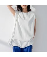 【23区/NIJYUSANKU】の【洗える】コットンポリエステル Vネック ニット 人気、トレンドファッション・服の通販 founy(ファニー) ファッション Fashion レディースファッション WOMEN トップス・カットソー Tops/Tshirt ニット Knit Tops Vネック V-Neck インナー Inner 春 Spring 洗える Washable カットソー Cut And Sew クール Cool サマー Summer ショルダー Shoulder セーター Sweater ドロップ Drop ノースリーブ No Sleeve 半袖 Short Sleeve S/S・春夏 Ss・Spring/Summer おすすめ Recommend 夏 Summer 2023春夏・S/S Ss,Spring/Summer,2023 2023年 2023 |ID:prp329100004525829