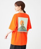 【シェアパーク/SHARE PARK】の【EC限定カラーあり・UVカット・吸水速乾】カラフルロゴバックプリントTシャツ オレンジ系|ID: prp329100004525833 ipo3291000000032009175