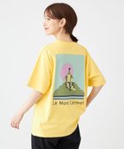 【シェアパーク/SHARE PARK】の【EC限定カラーあり・UVカット・吸水速乾】カラフルロゴバックプリントTシャツ イエロー系|ID: prp329100004525833 ipo3291000000032009176