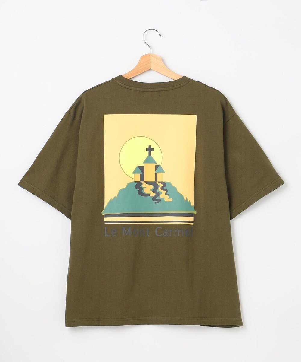 【シェアパーク/SHARE PARK】の【EC限定カラーあり・UVカット・吸水速乾】カラフルロゴバックプリントTシャツ インテリア・キッズ・メンズ・レディースファッション・服の通販 founy(ファニー) 　ファッション　Fashion　レディースファッション　WOMEN　トップス・カットソー　Tops/Tshirt　シャツ/ブラウス　Shirts/Blouses　ロング / Tシャツ　T-Shirts　カットソー　Cut and Sewn　イエロー　Yellow　オレンジ　Orange　カットソー　Cut And Sew　プリント　Print　吸水　Water Absorption　夏　Summer　春　Spring　S/S・春夏　Ss・Spring/Summer　カーキ系|ID: prp329100004525833 ipo3291000000032009178