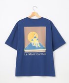 【シェアパーク/SHARE PARK】の【EC限定カラーあり・UVカット・吸水速乾】カラフルロゴバックプリントTシャツ ネイビー系|ID: prp329100004525833 ipo3291000000032009182