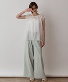 【グレース コンチネンタル/GRACE CONTINENTAL】のチュールタックノースリーブ ホワイト|ID: prp329100004525847 ipo3291000000032009238