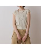 【グレース コンチネンタル/GRACE CONTINENTAL】のスパンコールリブトップ キナリ|ID: prp329100004525849 ipo3291000000032009248