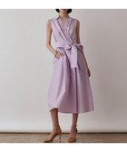 【グレース コンチネンタル/GRACE CONTINENTAL】のトリアセコットンワンピース ラベンダー|ID: prp329100004525860 ipo3291000000033380932