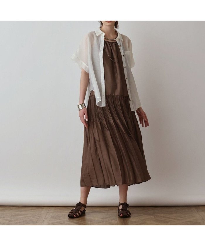 【グレース コンチネンタル/GRACE CONTINENTAL】のドルマンシアーシャツ インテリア・キッズ・メンズ・レディースファッション・服の通販 founy(ファニー) https://founy.com/ ファッション Fashion レディースファッション Fashion for Women トップス・カットソー Cut & Sew Tops シャツ・ブラウス・オフィスカジュアル Elegant Blouses & Button-Ups イエロー Yellow 春 Spring サマー Summer, Summer Style シンプル Simple, Minimal タンク Tank Top, Sleeveless Top ドレス Dress, One-Piece パープル Purple, Violet ワッシャー Washer, Crinkled Finish S/S・春夏 SS, Spring/Summer, Warm Season 夏 Summer |ID: prp329100004525868 ipo3291000000032585622