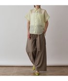【グレース コンチネンタル/GRACE CONTINENTAL】のドルマンシアーシャツ イエロー|ID: prp329100004525868 ipo3291000000032585629