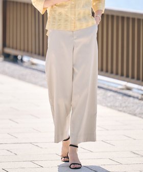 【ジェイ プレス/J.PRESS】の【洗える・接触冷感・撥水・UVカット】タスランチノ パンツ 人気、トレンドファッション・服の通販 founy(ファニー) ファッション Fashion レディースファッション WOMEN パンツ Pants 春 Spring 洗える Washable ストレート Straight フィット Fit フロント Front ワイド Wide S/S・春夏 Ss・Spring/Summer 夏 Summer |ID:prp329100004525902