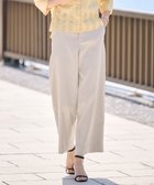 【ジェイ プレス/J.PRESS】の【洗える・接触冷感・撥水・UVカット】タスランチノ パンツ ベージュ系|ID: prp329100004525902 ipo3291000000033630095