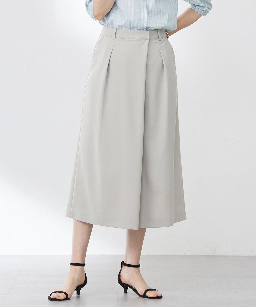 【ジェイ プレス/J.PRESS】の【洗える】Crispyツイル クロップド パンツ インテリア・キッズ・メンズ・レディースファッション・服の通販 founy(ファニー) 　ファッション　Fashion　レディースファッション　WOMEN　スカート　Skirt　アシンメトリー　Asymmetry　春　Spring　洗える　Washable　キュロット　Culottes　クロップド　Cropped　ツイル　Twill　フレア　Flare　フロント　Front　ミックス　Mix　S/S・春夏　Ss・Spring/Summer　NEW・新作・新着・新入荷　New Arrivals　おすすめ　Recommend　夏　Summer　ビジネス 仕事 通勤　Business　ベージュ系|ID: prp329100004525919 ipo3291000000032009509