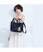 【アクセソワドゥマドモワゼルジャップ/A.D.M.J】の【撥水】リバティソフト25cm中仕切 トート ブラック|ID: prp329100004525922 ipo3291000000032585058