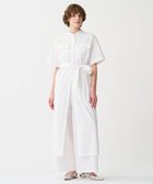 【アンクレイヴ/uncrave】の【洗濯機洗い可】カラータイプライター シャツワンピース オフ|ID: prp329100004525944 ipo3291000000032009597