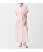 【アンクレイヴ/uncrave】の【洗濯機洗い可】カラータイプライター シャツワンピース ピンク|ID: prp329100004525944 ipo3291000000032009598