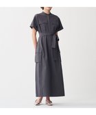【アンクレイヴ/uncrave】の【洗濯機洗い可】カラータイプライター シャツワンピース スレート|ID: prp329100004525944 ipo3291000000032009600
