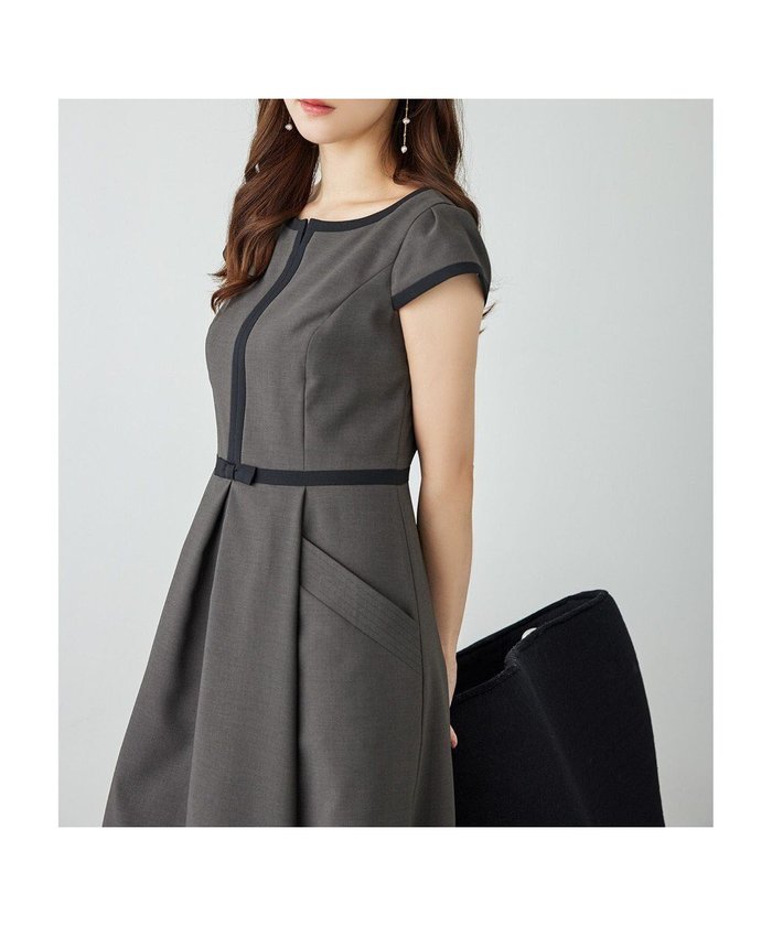 【トッカ/TOCCA】の【接触冷感・吸水速乾・洗える】RIBBON S CROSSROAD ドレス インテリア・キッズ・メンズ・レディースファッション・服の通販 founy(ファニー) https://founy.com/ ファッション Fashion レディースファッション WOMEN ワンピース Dress ドレス Party Dresses 2025年 2025 2025春夏・S/S Ss,Spring/Summer,2025 ドレス Dress 再入荷 Restock/Back In Stock/Re Arrival 吸水 Water Absorption 夏 Summer 春 Spring S/S・春夏 Ss・Spring/Summer 洗える Washable |ID: prp329100004525956 ipo3291000000032009635