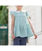 【組曲 / KIDS/KUMIKYOKU】の【110-140㎝】ティアード チュニック 人気、トレンドファッション・服の通販 founy(ファニー) ファッション Fashion キッズファッション Fashion for Kids トップス・カットソー Cut & Sew Tops ターコイズ Turquoise, Blue-Green チェック Check, Plaid, Tartan チュニック Tunic, Long Top ティアード Tiered, Tiered Style フォルム Silhouette, Form ベーシック Basic, Essential ワッフル Waffle, Waffle Knit エレガント 上品 Elegant 夏 Summer 春 Spring S/S・春夏 SS, Spring/Summer, Warm Season thumbnail ターコイズブルー|ID: prp329100004526753 ipo3291000000034931238