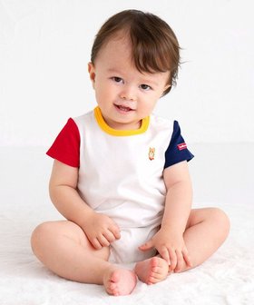 【ミキハウスホットビスケッツ/MIKI HOUSE HOT BISCUITS / KIDS】の【70-80cm】【Everyday Series】ワンポイント 半袖ボディシャツ 人気、トレンドファッション・服の通販 founy(ファニー) ファッション Fashion キッズファッション KIDS カラフル Colorful ベビー Baby ベーシック Basic ロンパース Rompers ワンポイント One Point 半袖 Short Sleeve 夏 Summer 定番 Standard 春 Spring S/S・春夏 Ss・Spring/Summer |ID:prp329100004526758