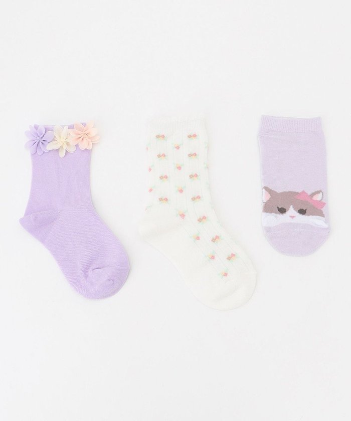 【エニファム/any FAM / KIDS】の【3点セット】ソックス(フラワーセット) インテリア・キッズ・メンズ・レディースファッション・服の通販 founy(ファニー) https://founy.com/ ファッション Fashion キッズファッション KIDS Children’s Clothing ガーリー Girly スマホ Smartphone ソックス Socks フラワー Flower リボン Ribbon 人気 Popularity 再入荷 Restock/Back In Stock/Re Arrival 無地 Plain Color |ID: prp329100004526765 ipo3291000000032633393