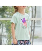 【エニィ/ANY / KIDS】の接触冷感 ミラクルプリント Tシャツ ミント×アイス|ID: prp329100004526768 ipo3291000000033652342