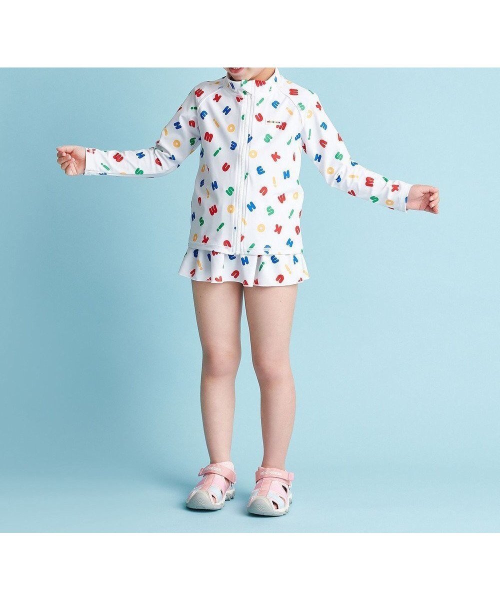 【ミキハウスホットビスケッツ/MIKI HOUSE HOT BISCUITS / KIDS】の【ミキハウス】【80-130cm】 ラッシュガード 人気、トレンドファッション・服の通販 founy(ファニー) 　ファッション　Fashion　キッズファッション　KIDS　カラフル　Colorful　フィット　Fit　夏　Summer　春　Spring　S/S・春夏　Ss・Spring/Summer　水着　Swimsuit　 other-1|ID: prp329100004526772 ipo3291000000032013768
