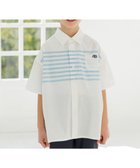 【ジェイ プレス/J.PRESS / KIDS】の【110-130cm】TCブロード パネルボーダープリント シャツ アイボリー系|ID: prp329100004526773 ipo3291000000032013771