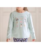 【エニファム/any FAM / KIDS】のスイーツプリント 長袖 Tシャツ ミント|ID: prp329100004526779 ipo3291000000032013791