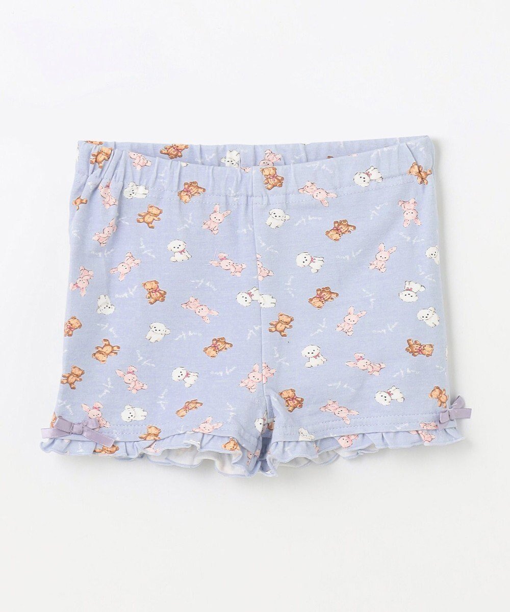 【エニファム/any FAM / KIDS】の一分丈 スパッツ インテリア・キッズ・メンズ・レディースファッション・服の通販 founy(ファニー) 　ファッション　Fashion　キッズファッション　KIDS Children’s Clothing　インナー　Inner　ガーリー　Girly　ギャザー　Gather　シンプル　Simple　リボン　Ribbon　レギンス　Leggings　再入荷　Restock/Back In Stock/Re Arrival　アニマル|ID: prp329100004526780 ipo3291000000032649458