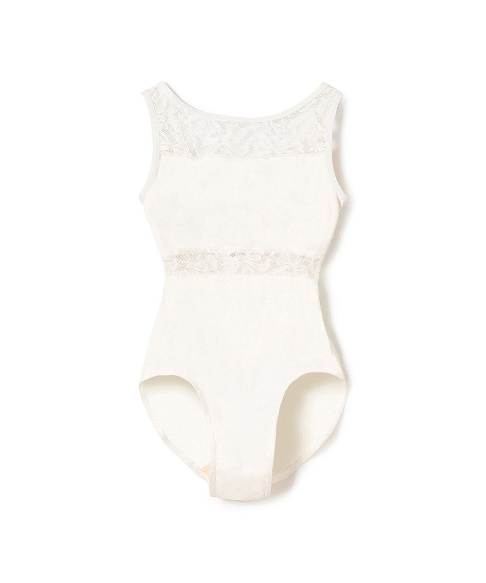 【チャコット/Chacott / KIDS】の【MAY NAGAHISA】ジュニア ノースリーブレオタード インテリア・キッズ・メンズ・レディースファッション・服の通販 founy(ファニー) 　ファッション　Fashion　キッズファッション　KIDS　春　Spring　コラボ　Collaboration　コレクション　Collection　チェリー　Cherry　ノースリーブ　No Sleeve　バランス　Balance　ファブリック　Fabric　エレガント 上品　Elegant　オフホワイト|ID: prp329100004526788 ipo3291000000032086477