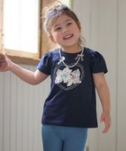 【エニファム/any FAM / KIDS】のネックレス付き ネコTシャツ ネイビー|ID: prp329100004526789 ipo3291000000032013828