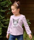 【エニファム/any FAM / KIDS】の【any FAM×サンリオキャラクターズ】ミラクルスパンコール長袖Tシャツ ラベンダー×クロミ|ID: prp329100004526793 ipo3291000000032125258