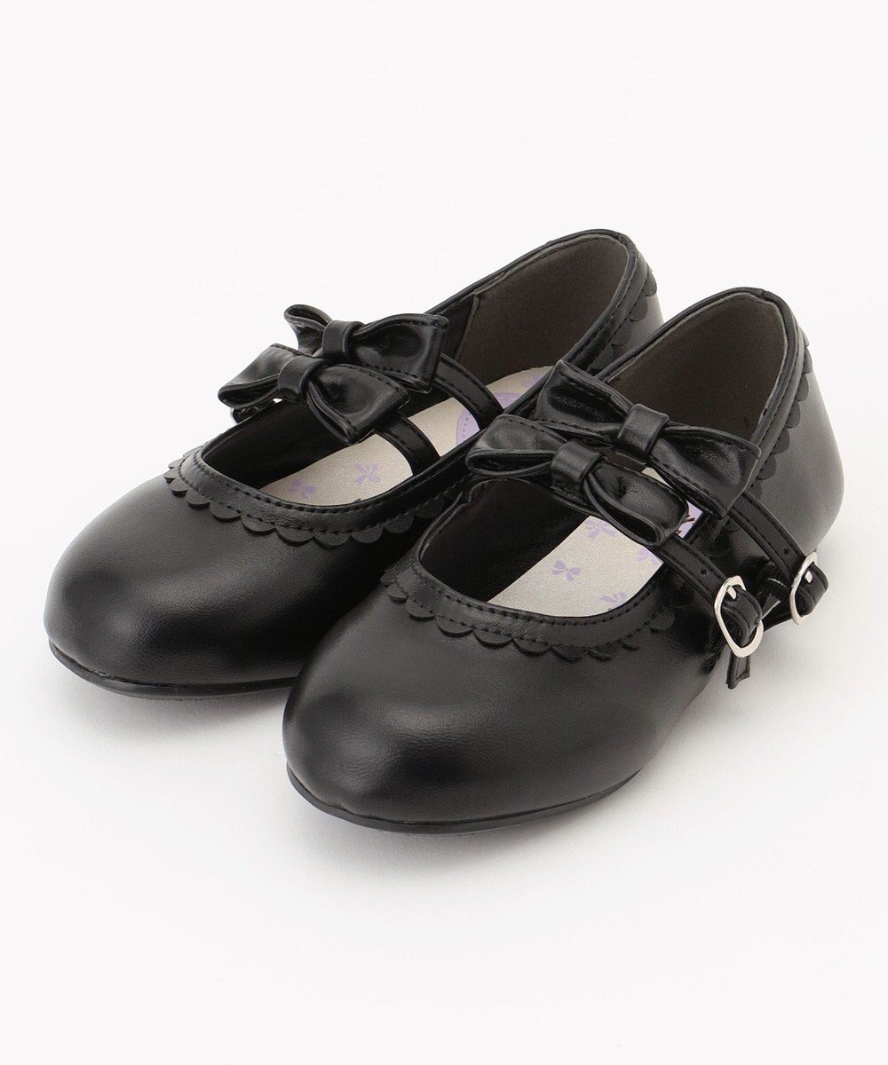 【エニファム/any FAM / KIDS】のダブルストラップフラットシューズ 人気、トレンドファッション・服の通販 founy(ファニー) 　ファッション　Fashion　キッズファッション　Fashion for Kids　エナメル　Patent Leather　ガーリー　Girly, Feminine Style　シューズ　Shoes, Footwear　スカラップ　Scallop, Scalloped Edge　ダブル　Double, Double-Breasted　フラット　Flat, Flat Shoes　ラップ　Wrap, Wrap Design　リボン　Ribbon, Bow　夏　Summer　春　Spring　S/S・春夏　SS, Spring/Summer, Warm Season　 other-1|ID: prp329100004526799 ipo3291000000032695327