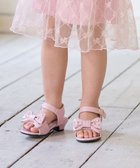 【エニィ/ANY / KIDS】のリボン ヒールサンダル ピンク|ID: prp329100004526800 ipo3291000000034463985