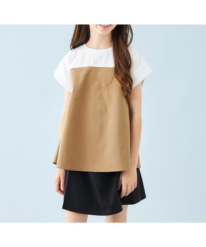 【アンフィーロ/UNFILO / KIDS】の【110-150cm】アソート コンビTシャツ インテリア・キッズ・メンズ・レディースファッション・服の通販 founy(ファニー) https://founy.com/ ファッション Fashion キッズファッション KIDS トップス・カットソー Tops/Tees/Kids 春 Spring カットソー Cut And Sew コンビ Combination チェック Check チュール Tulle ビスチェ Bustier S/S・春夏 Ss・Spring/Summer NEW・新作・新着・新入荷 New Arrivals おすすめ Recommend 夏 Summer |ID: prp329100004526801 ipo3291000000032013862