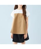 【アンフィーロ/UNFILO / KIDS】の【110-150cm】アソート コンビTシャツ オフ×ベージュ[ビスチェコンビ]|ID: prp329100004526801 ipo3291000000032013863