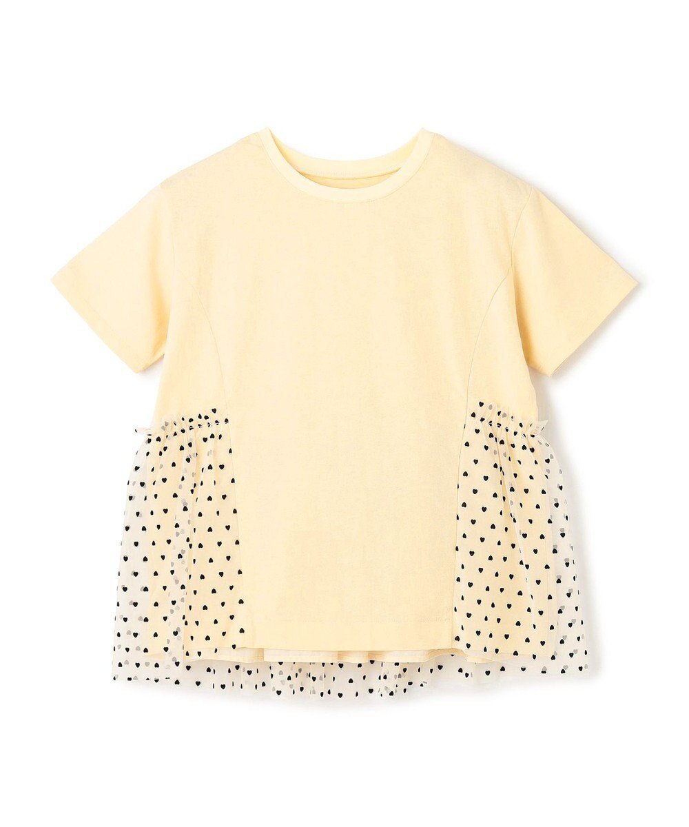 【アンフィーロ/UNFILO / KIDS】の【110-150cm】アソート コンビTシャツ インテリア・キッズ・メンズ・レディースファッション・服の通販 founy(ファニー) 　ファッション　Fashion　キッズファッション　KIDS Children’s Clothing　トップス・カットソー　Tops/Tees/Kids　春　Spring　カットソー　Cut And Sew　コンビ　Combination　チェック　Check　チュール　Tulle　ビスチェ　Bustier　S/S・春夏　Ss・Spring/Summer　おすすめ　Recommend　夏　Summer　イエロー[裾チュール]|ID: prp329100004526801 ipo3291000000032013870