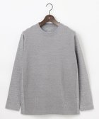 【ジョセフ アブード/JOSEPH ABBOUD / MEN】の【オーガニックコットン使用・日本素材、日本縫製】JOE COTTON サッカー Tシャツ ライトグレー系|ID: prp329100004526807 ipo3291000000032013892