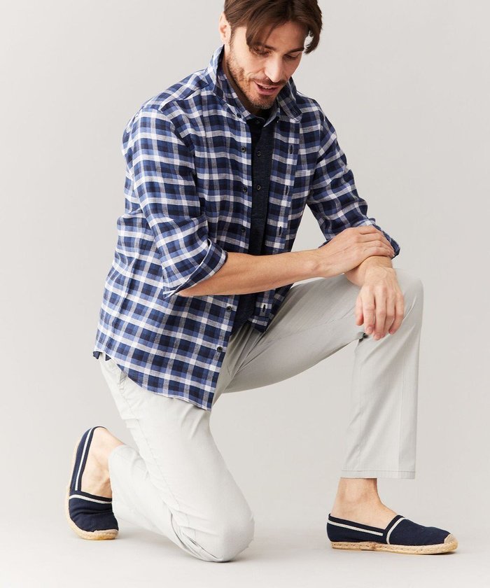 【ジョセフ アブード/JOSEPH ABBOUD / MEN】の【ウエストも伸びる/Eco撥水】オーガニックマイクロピケストレッチ パンツ インテリア・キッズ・メンズ・レディースファッション・服の通販 founy(ファニー) https://founy.com/ ファッション Fashion メンズファッション MEN ボトムス Bottoms/Men 春 Spring ジャケット Jacket ストレッチ Stretch 定番 Standard S/S・春夏 Ss・Spring/Summer 夏 Summer |ID: prp329100004526822 ipo3291000000032013937