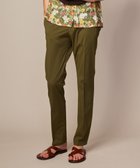 【ジョセフ アブード/JOSEPH ABBOUD / MEN】の【ウエストも伸びる/Eco撥水】オーガニックマイクロピケストレッチ パンツ カーキ系|ID: prp329100004526822 ipo3291000000033463221