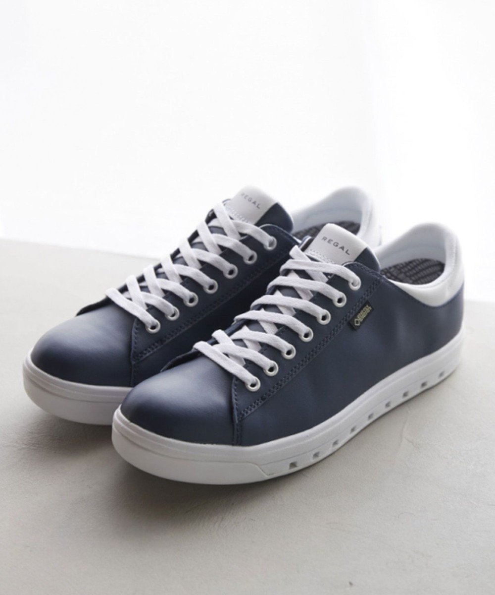 【リーガル フットコミュニティ/REGAL FOOT COMMUNITY / MEN】の【リーガルカジュアル】51DL コートスニーカー(GORE-TEX SURROUND(R)フットウェア) インテリア・キッズ・メンズ・レディースファッション・服の通販 founy(ファニー) 　ファッション　Fashion　メンズファッション　MEN　シューズ・靴　Shoes/Men　スニーカー　Sneakers　シューズ　Shoes　スニーカー　Sneakers　定番　Standard　ネイビーホワイト|ID: prp329100004526823 ipo3291000000032013945
