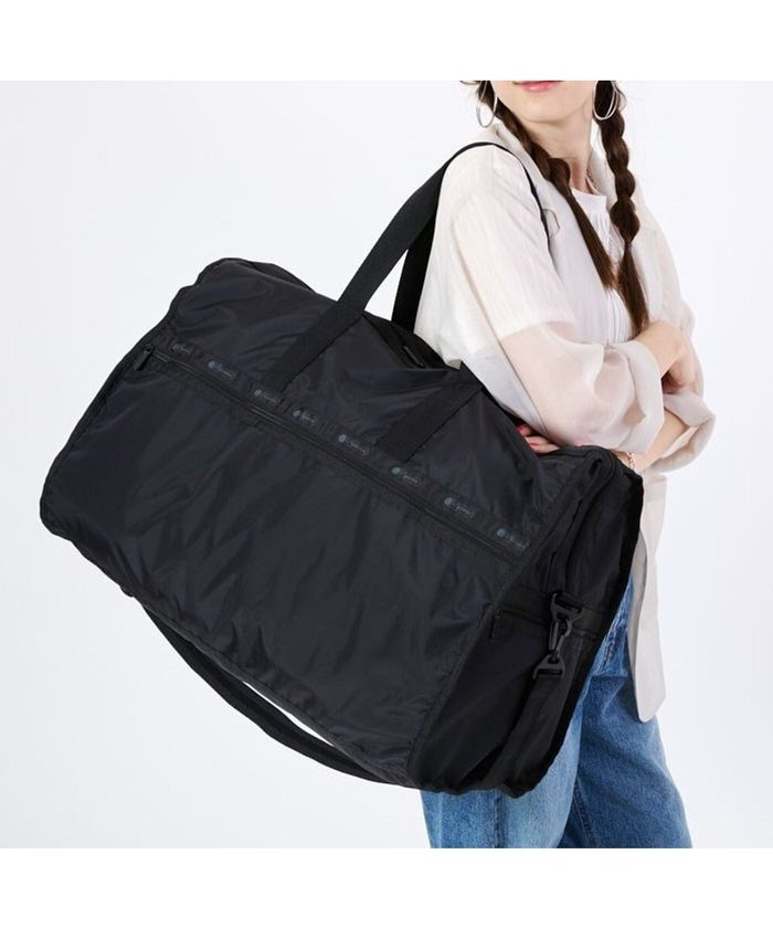 【レスポートサック/LeSportsac】のDELUXE XL WEEKENDER/リサイクルドブラックJP インテリア・キッズ・メンズ・レディースファッション・服の通販 founy(ファニー) https://founy.com/ ファッション Fashion レディースファッション Fashion for Women アウトドア Outdoor Clothing コンパクト Compact, Small Size 軽量 Lightweight, Ultra Light シンプル Simple, Minimal スポーツ Sports, Activewear トラベル Travel, Travel Gear 人気 Popular, Best Seller プリント Print, Printed Pattern ボストンバッグ Boston Bag, Retro Bag ポケット Pocket, Pocket Detail 無地 Plain, Solid Color おすすめ Recommended / Our Picks 旅行 Travel ビジネス 仕事 通勤 Business / Work / Commuting |ID: prp329100004526824 ipo3291000000033275532