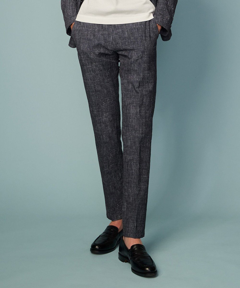 【ジョセフ アブード/JOSEPH ABBOUD / MEN】の【ウエストも伸びる!ストレッチ・洗える・軽量・防しわ・速乾・エコ撥水】ライトウェーブ パンツ インテリア・キッズ・メンズ・レディースファッション・服の通販 founy(ファニー) 　ファッション　Fashion　メンズファッション　MEN　ボトムス　Bottoms/Men　ウォッシャブル　Washable　春　Spring　洗える　Washable　抗菌　Antibacterial　軽量　Lightweight　サッカー　Soccer　ジャケット　Jacket　ストレッチ　Stretch　セットアップ　Set Up　チェック　Check　フィット　Fit　ポケット　Pocket　S/S・春夏　Ss・Spring/Summer　再入荷　Restock/Back In Stock/Re Arrival　おすすめ　Recommend　夏　Summer　ビジネス 仕事 通勤　Business　グレー系1|ID: prp329100004526825 ipo3291000000032013950