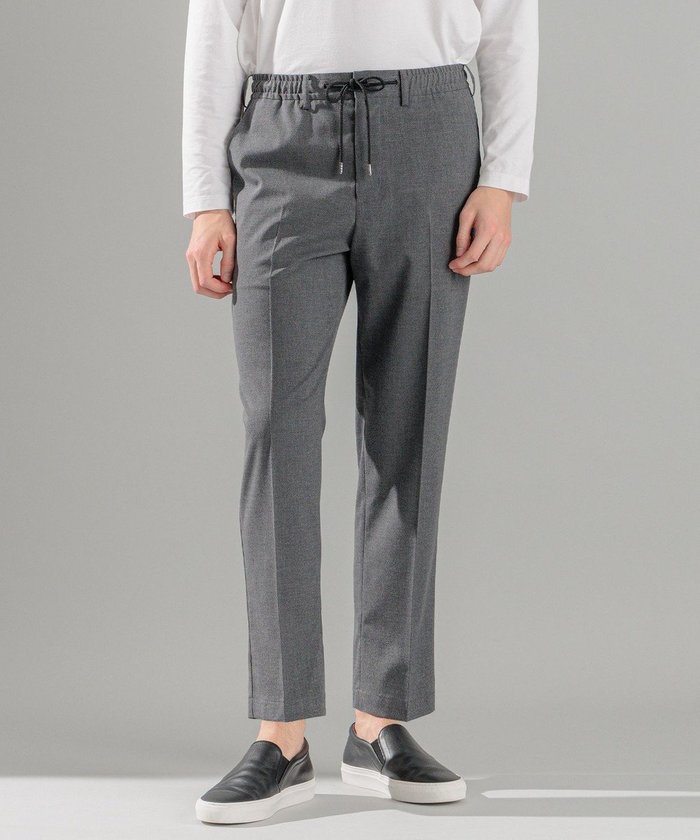 【ジョゼフ オム/JOSEPH HOMME / MEN】の新素材・新型【洗える/ストレッチ/ウエストゴム仕様】キャリーマンストレッチ ドロスト付ストレートパンツ / HOVE インテリア・キッズ・メンズ・レディースファッション・服の通販 founy(ファニー) https://founy.com/ ファッション Fashion メンズファッション MEN ボトムス Bottoms/Men 春 Spring 洗える Washable ストレッチ Stretch ストレート Straight 雑誌 Magazine ドローコード Draw Cord 定番 Standard フランス France ポケット Pocket ループ Loop レギュラー Regular S/S・春夏 Ss・Spring/Summer 夏 Summer エレガント 上品 Elegant ビジネス 仕事 通勤 Business |ID: prp329100004526826 ipo3291000000032013953