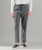 【ジョゼフ オム/JOSEPH HOMME / MEN】の新素材・新型【洗える/ストレッチ/ウエストゴム仕様】キャリーマンストレッチ ドロスト付ストレートパンツ / HOVE ライトグレー系|ID: prp329100004526826 ipo3291000000032013954