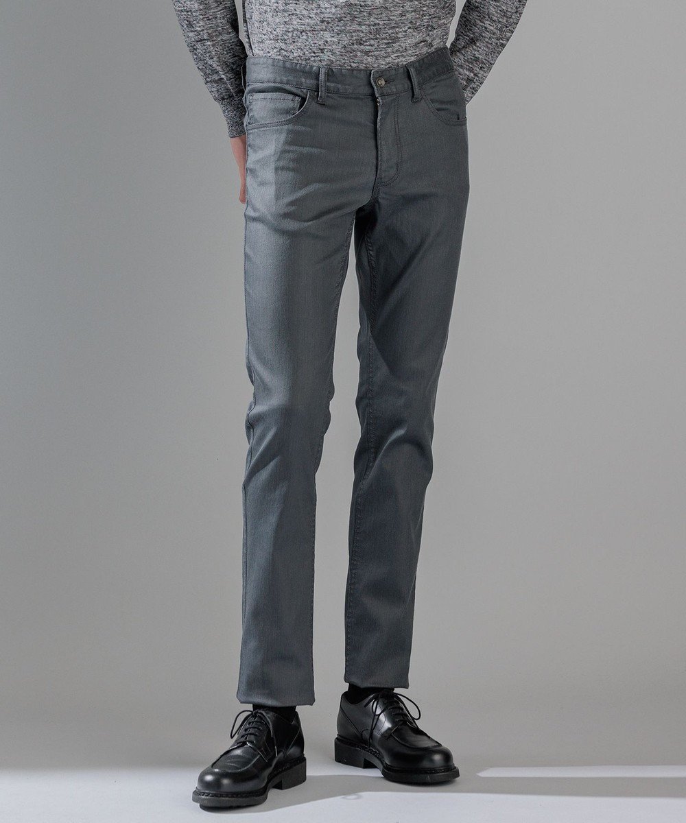 【ジョゼフ オム/JOSEPH HOMME / MEN】のハイパワーソフトストレッチ / STICK 5P インテリア・キッズ・メンズ・レディースファッション・服の通販 founy(ファニー) 　ファッション　Fashion　メンズファッション　MEN　ボトムス　Bottoms/Men　ストレッチ　Stretch　ストレート　Straight　スリム　Slim　デニム　Denim　定番　Standard　人気　Popularity　ポケット　Pocket　A/W・秋冬　Aw・Autumn/Winter・Fw・Fall-Winter　S/S・春夏　Ss・Spring/Summer　夏　Summer　グレー系|ID: prp329100004526831 ipo3291000000032013978