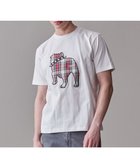 【ジェイ プレス/J.PRESS / MEN】の新色登場!【毎シーズン大好評】【UNISEX】ファブリックワッペン バックブルTシャツ ホワイト系|ID: prp329100004526832 ipo3291000000032013981