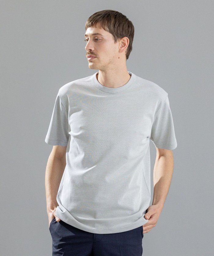 【ジョゼフ オム/JOSEPH HOMME / MEN】のスビンギザカノコ クルーネック インテリア・キッズ・メンズ・レディースファッション・服の通販 founy(ファニー) https://founy.com/ ファッション Fashion メンズファッション Men's Style Online トップス・カットソー Tops/Tshirt/Men シャツ Shirts インド India インナー Inner カットソー Cut And Sew ジャケット Jacket ビジネス 仕事 通勤 Business ベーシック Basic レギュラー Regular 半袖 Short Sleeve 夏 Summer 春 Spring S/S・春夏 Ss・Spring/Summer |ID: prp329100004526842 ipo3291000000032649663