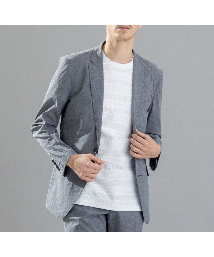 【ジョゼフ オム/JOSEPH HOMME / MEN】のスーパーストレッチウェザー ジャケット インテリア・キッズ・メンズ・レディースファッション・服の通販 founy(ファニー) https://founy.com/ ファッション Fashion メンズファッション Fashion for Men アウター Men's Coats Outerwear テーラードジャケット Tailored Jackets & Blazers シェイプ Shape, Slim Fit シンプル Simple, Minimal ジャケット Jacket, Outerwear ストレッチ Stretch, Stretchy Fabric セットアップ Set-Up, Coordinated Outfit センター Center, Center Line フラップ Flap, Flap Pocket ベーシック Basic, Essential ポケット Pocket, Pocket Detail ワッシャー Washer, Crinkled Finish 夏 Summer 春 Spring S/S・春夏 SS, Spring/Summer, Warm Season 軽量 Lightweight, Ultra Light |ID: prp329100004526847 ipo3291000000033203706