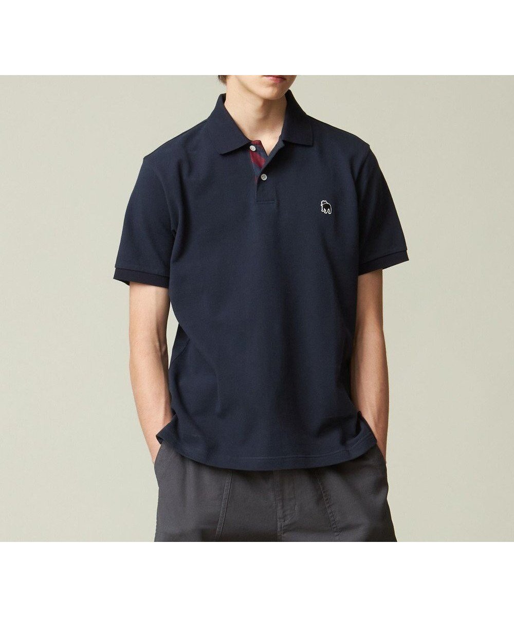 【ジェイ プレス/J.PRESS / MEN】の【大人気 / 10色展開】バックブル カノコレジメン ポロシャツ インテリア・キッズ・メンズ・レディースファッション・服の通販 founy(ファニー) 　ファッション　Fashion　メンズファッション　MEN　トップス・カットソー　Tops/Tshirt/Men　シャツ　Shirts　ポロシャツ　Polo Shirts　インナー　Inner　春　Spring　鹿の子　Pique　ジャケット　Jacket　ジャージ　Jersey　フィット　Fit　プリント　Print　ポロシャツ　Polo Shirt　レギュラー　Regular　S/S・春夏　Ss・Spring/Summer　夏　Summer　ネイビー系|ID: prp329100004526849 ipo3291000000032014048