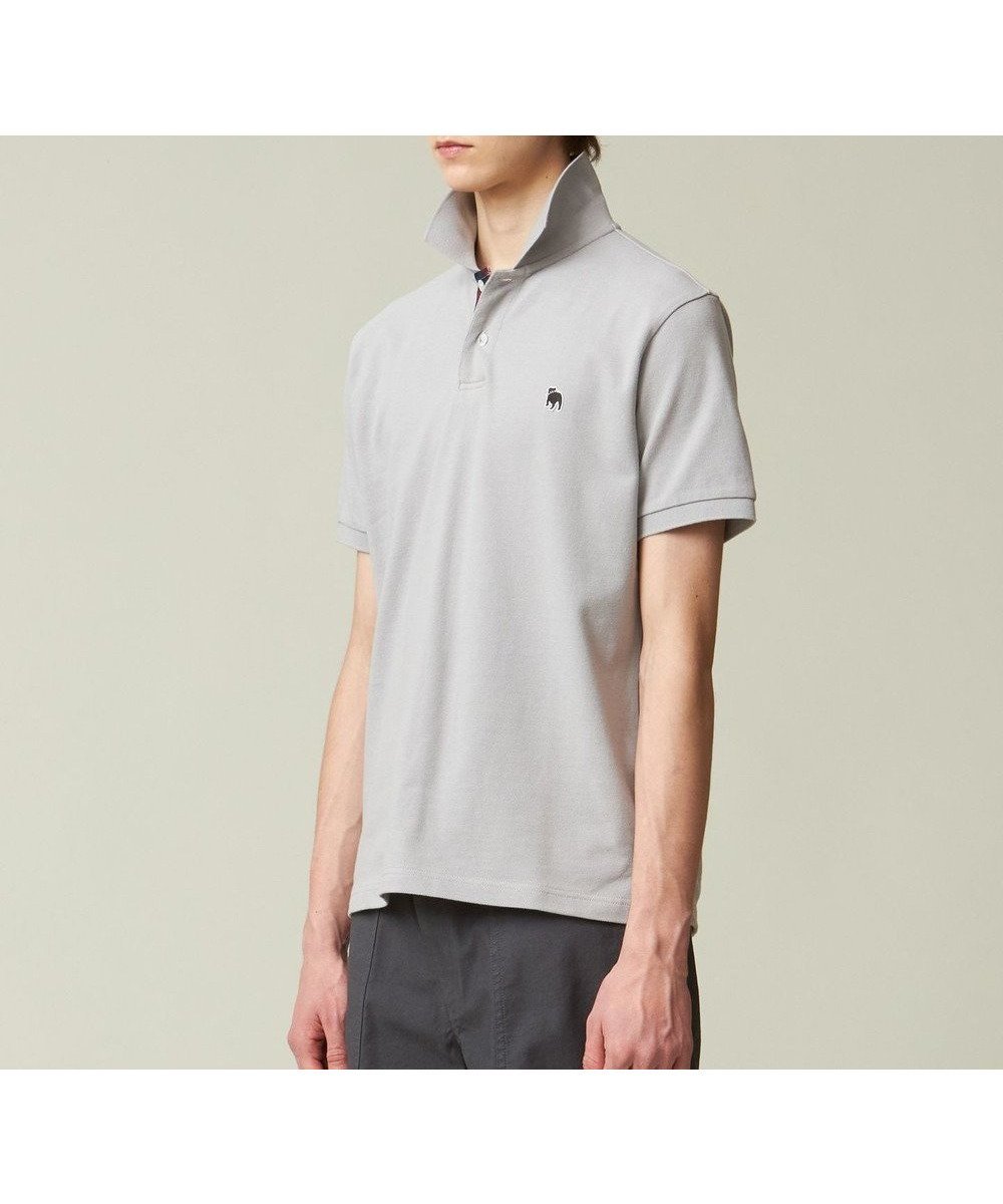 【ジェイ プレス/J.PRESS / MEN】の【大人気 / 10色展開】バックブル カノコレジメン ポロシャツ インテリア・キッズ・メンズ・レディースファッション・服の通販 founy(ファニー) 　ファッション　Fashion　メンズファッション　Fashion for Men　トップス・カットソー　Cut & Sew Tops　メンズシャツ　Shirts　ポロシャツ / きれいめカジュアルスタイル　Polo Shirts　インナー　Innerwear　春　Spring　鹿の子　Piqué, Kanoko Fabric　ジャケット　Jacket, Outerwear　フィット　Fit, Slim Fit　プリント　Print, Printed Pattern　ポロシャツ　Polo Shirt, Collared Tee　レギュラー　Regular, Standard Fit　S/S・春夏　SS, Spring/Summer, Warm Season　再入荷　Restock / Back in Stock　夏　Summer　ライトグレー系|ID: prp329100004526849 ipo3291000000033463287